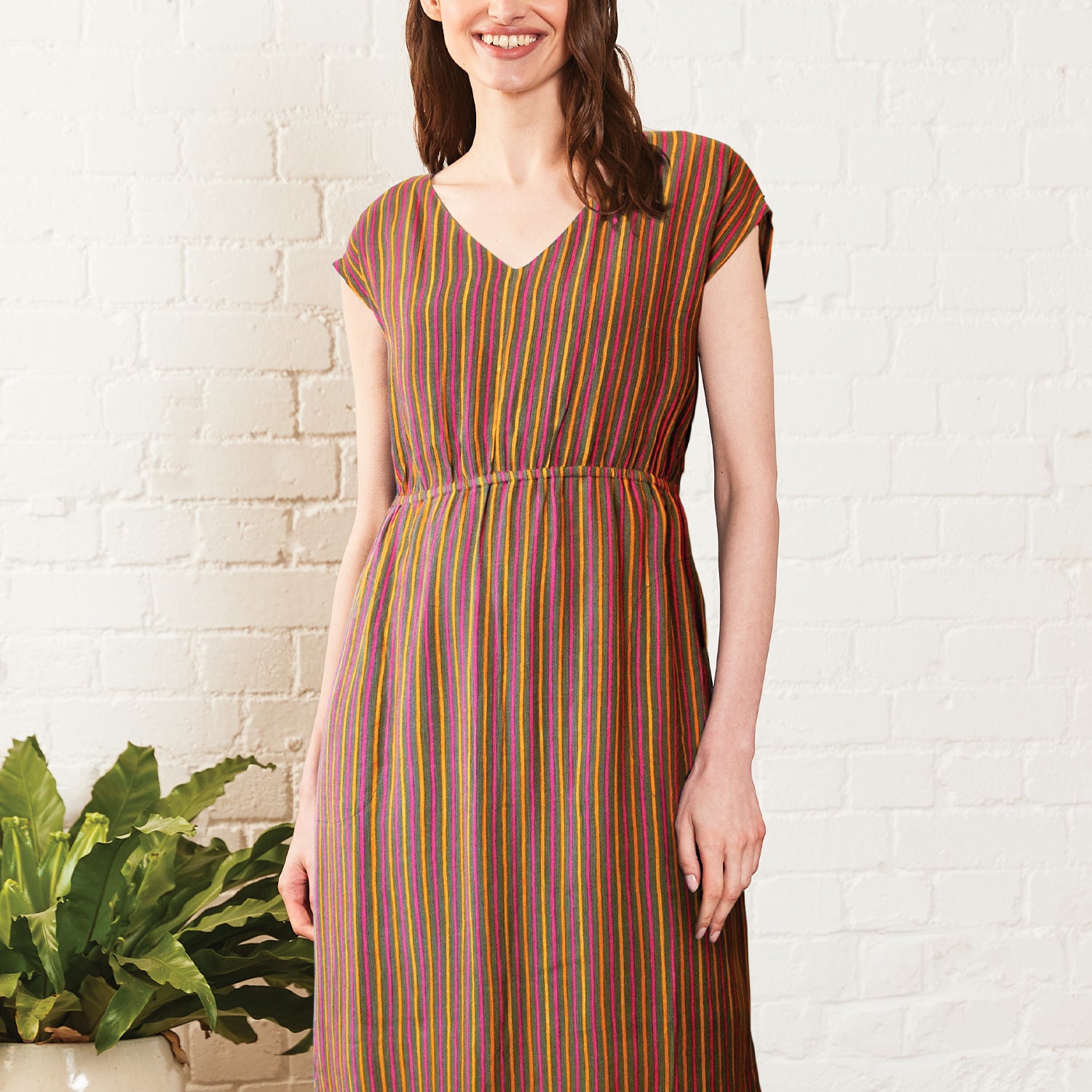 Striped Easy Dress