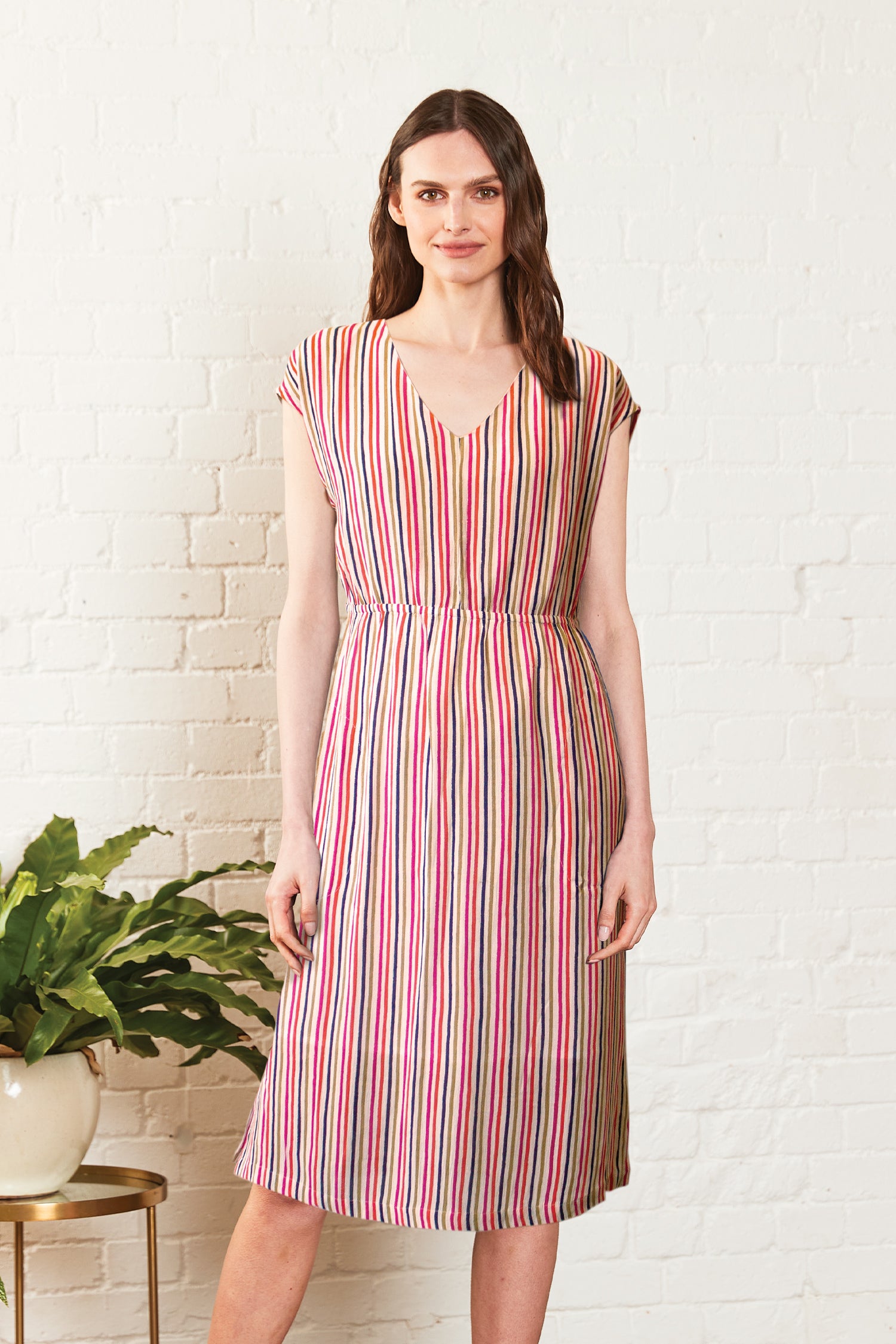 Striped Easy Dress