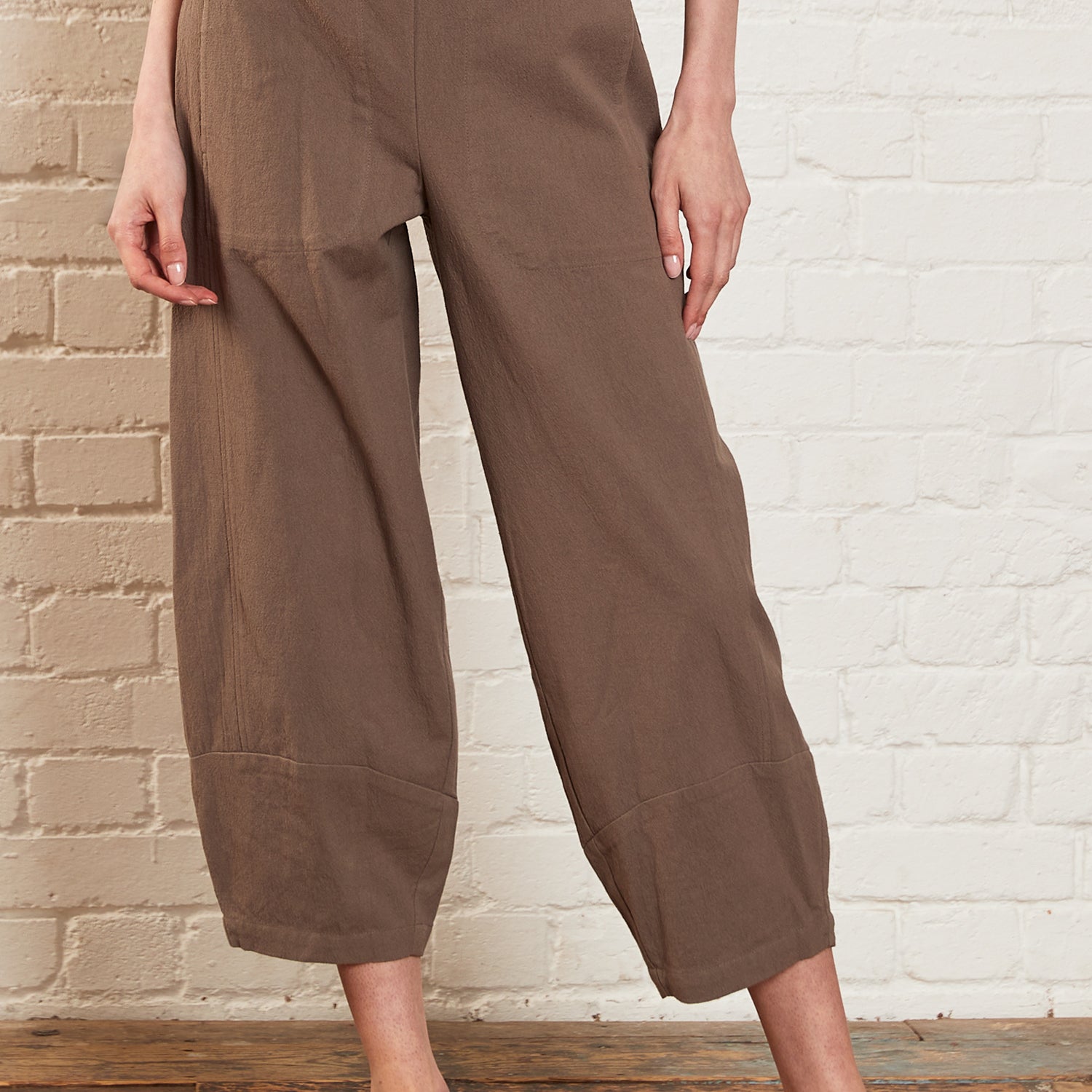 Cotton Bubble Trousers