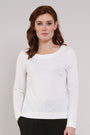 Ivory Colour GOTS Organic Cotton Long Sleeve Tops