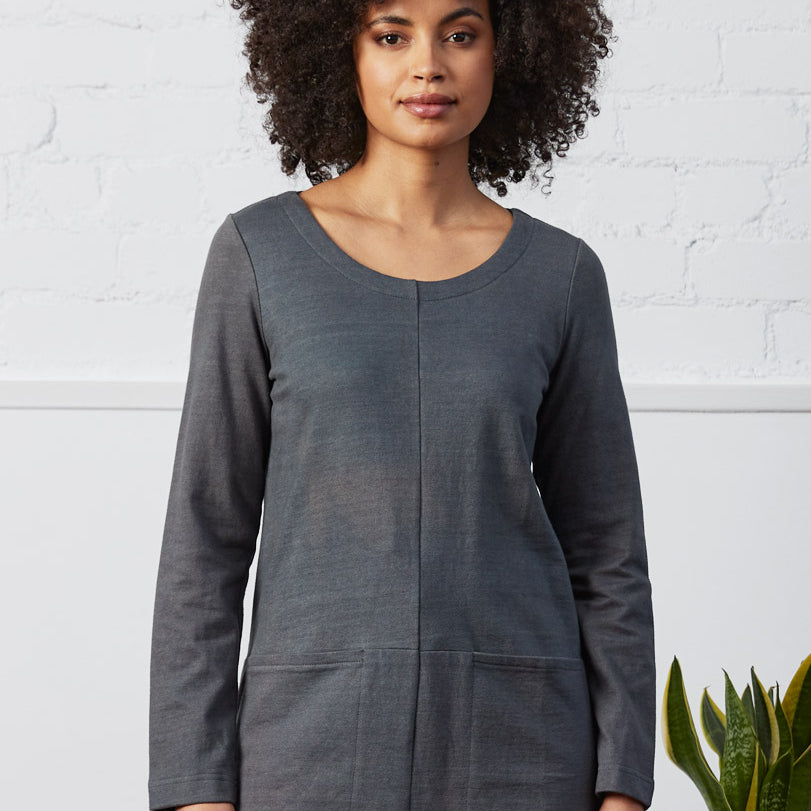GOTS Organic Cotton Jersey Pocket Tunic