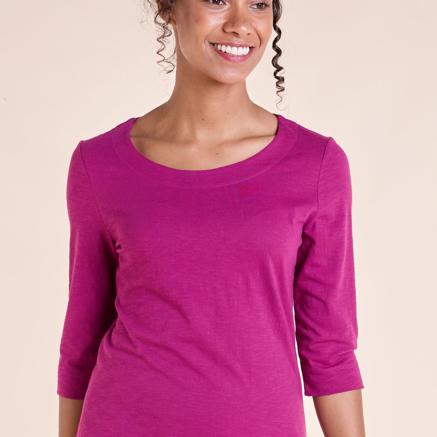 SS25 GOTS Organic Cotton Top - Pansy