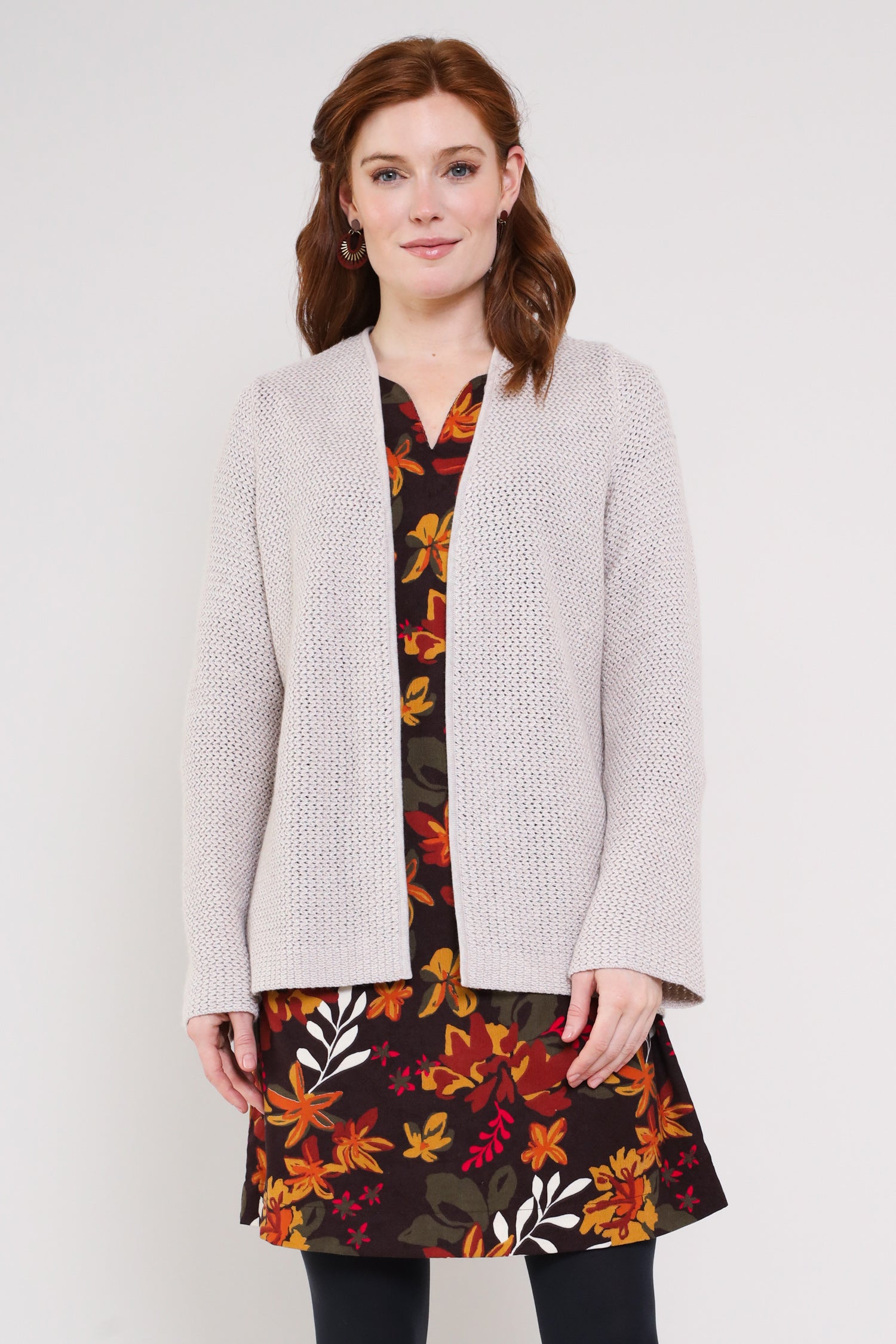 Cotton Cord Tunic Dress
