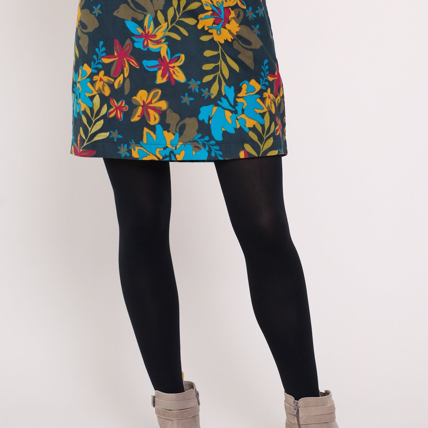 Cotton Cord Mini Skirt
