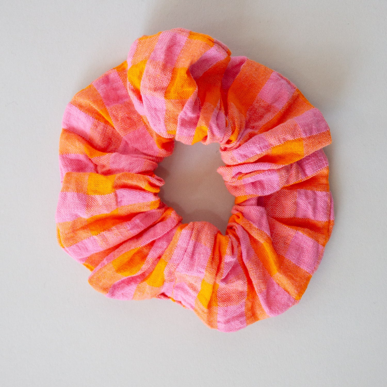 SS25 Check Scrunchie - Multi