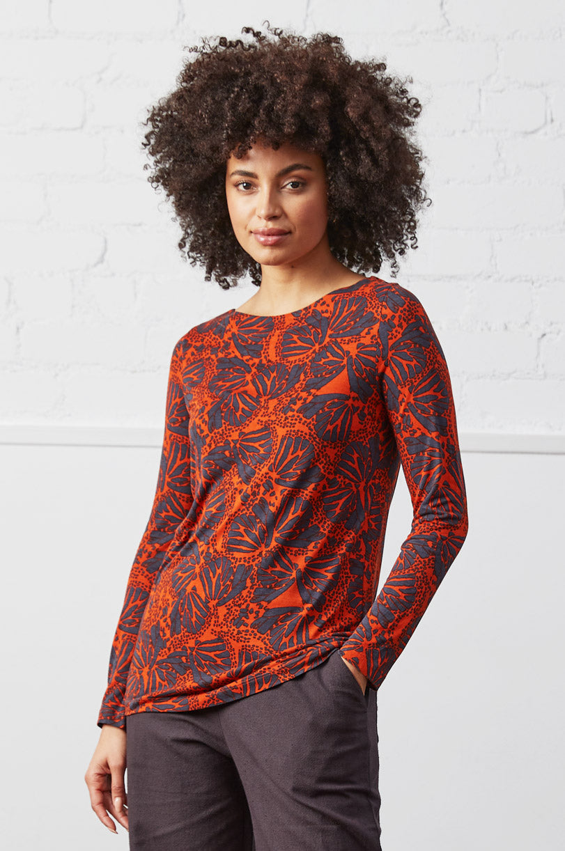Lenzing Ecovero Long Sleeve Top