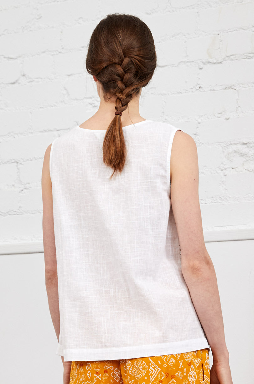 Cotton Lace Vest