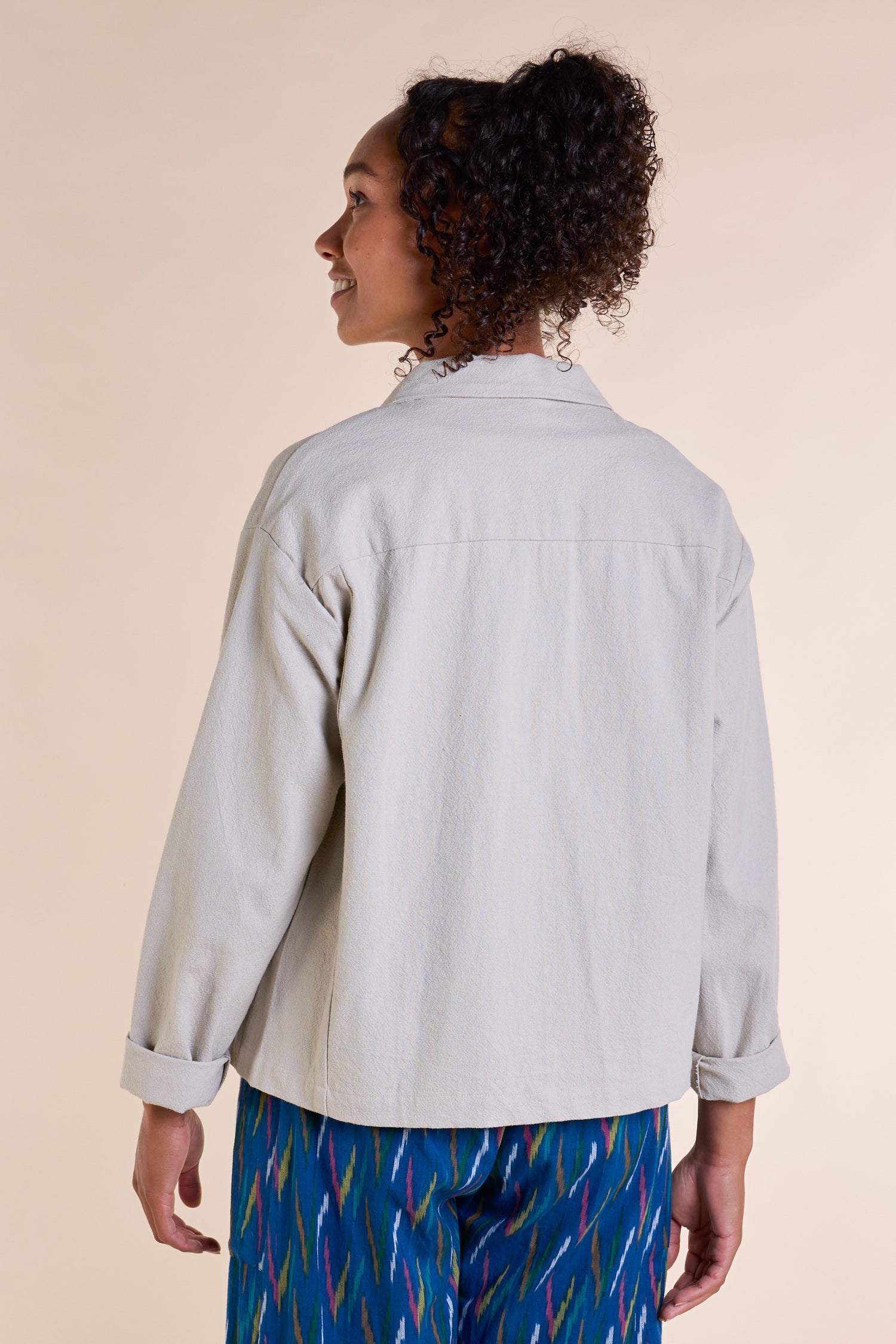 SS25 Cotton Jacket - Ecru