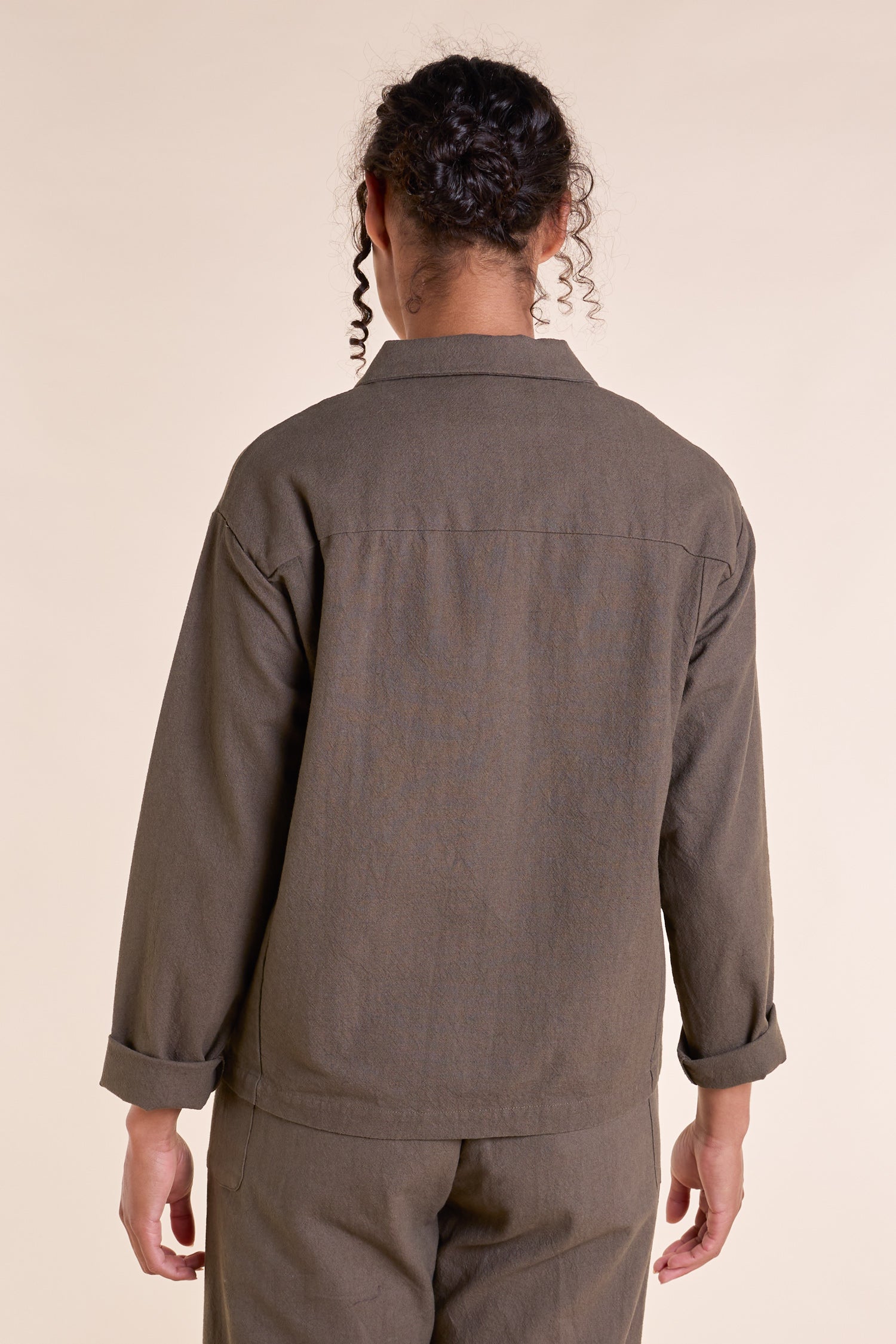 SS25 Cotton Jacket - Olive