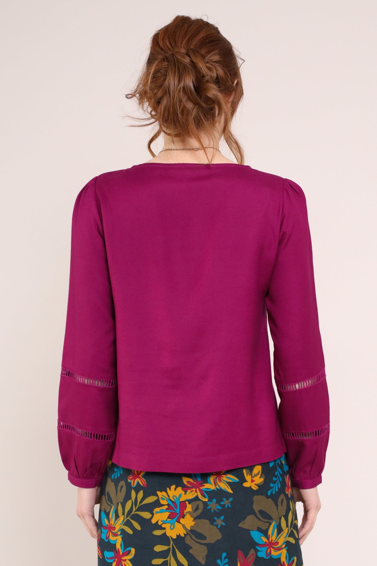Viscose Lace Trim Top