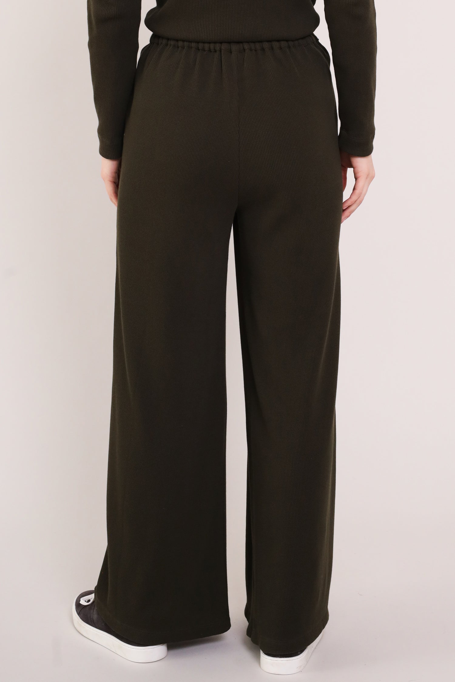 GOTS Organic Cotton Wide Leg Trouser