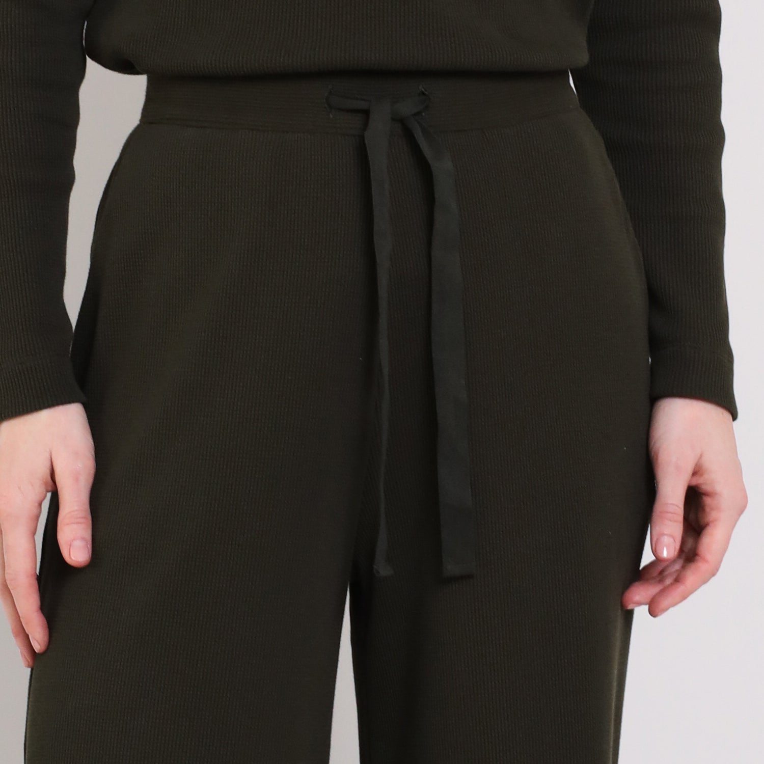 GOTS Organic Cotton Wide Leg Trouser