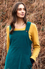 CN2083 Needlecord Dungarees Dress