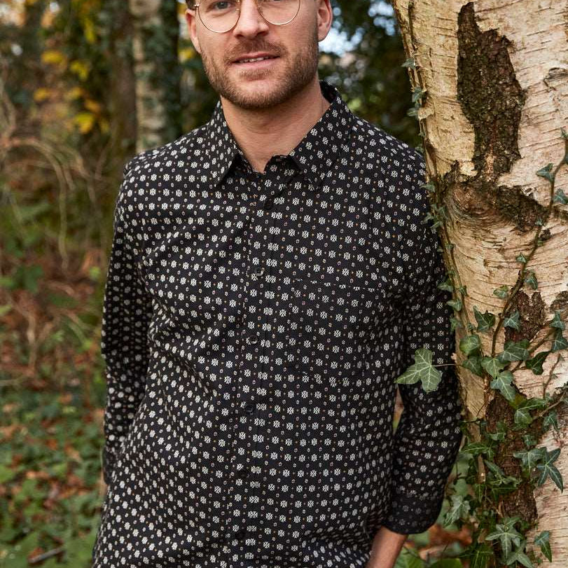 CR9002  Mens Longsleeve Cariad Shirt