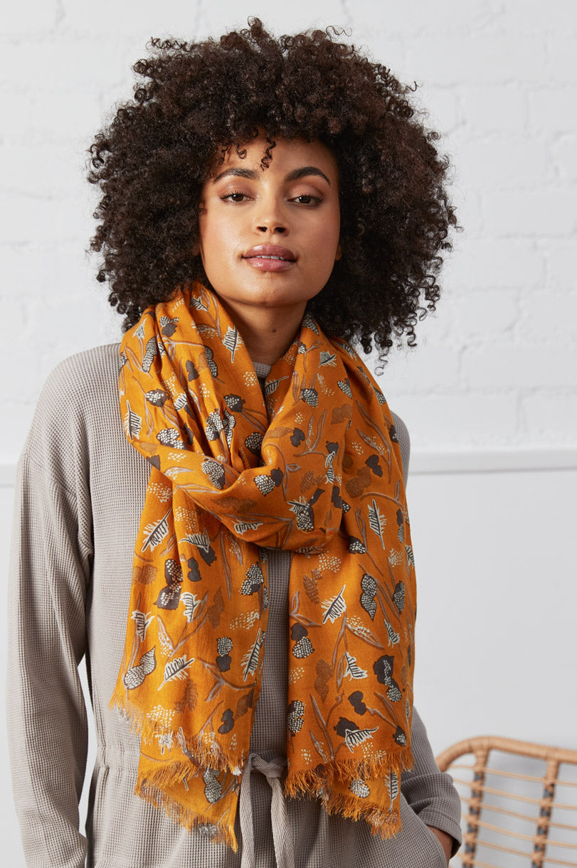 Printed Viscose Scarf