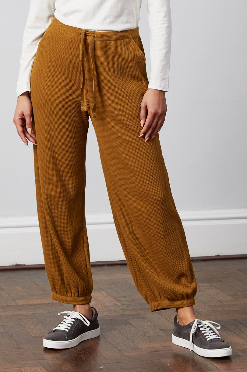 GOTS Organic Cotton Comfy Jersey Yoga Trousers