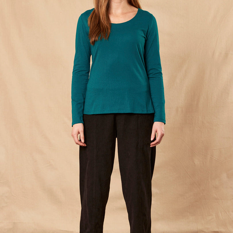 GOTS Organic Cotton Long Sleeve Top