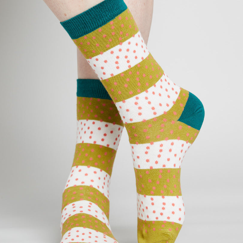 GOTS Organic Cotton Spot Socks