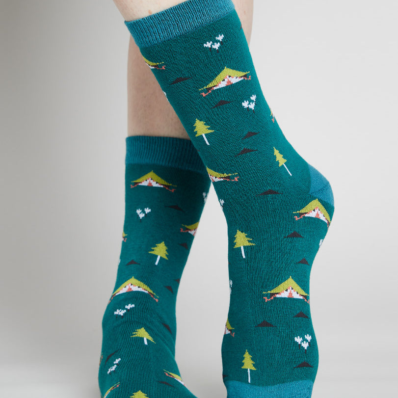 GOTS Organic Cotton Bell Tent Socks