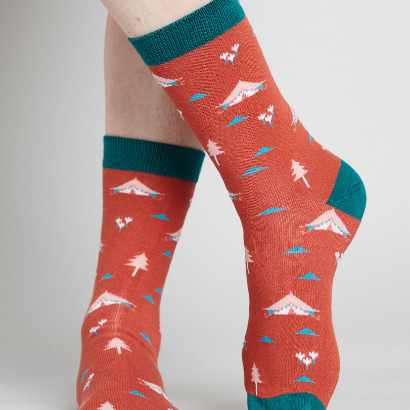 GOTS Organic Cotton Bell Tent Socks