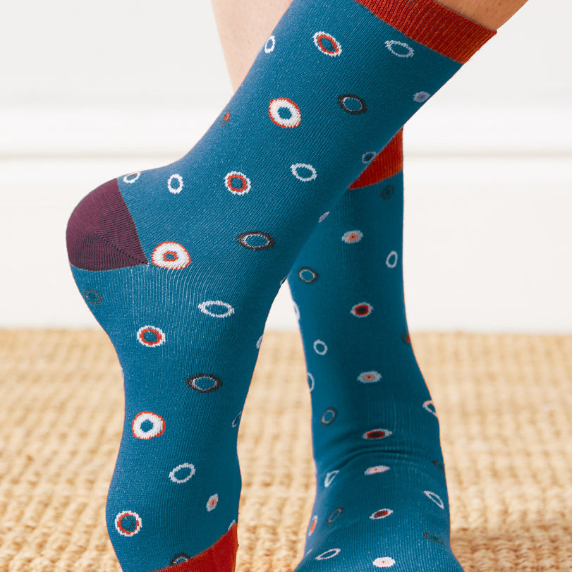 GOTS Organic Cotton Spotty Socks