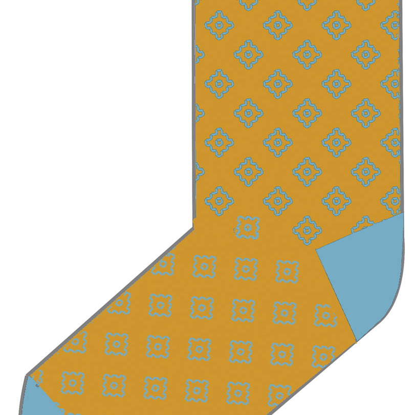 Organic Cotton Geo Socks