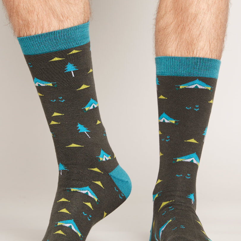 GOTS Organic Cotton Organic Bell Tent Socks
