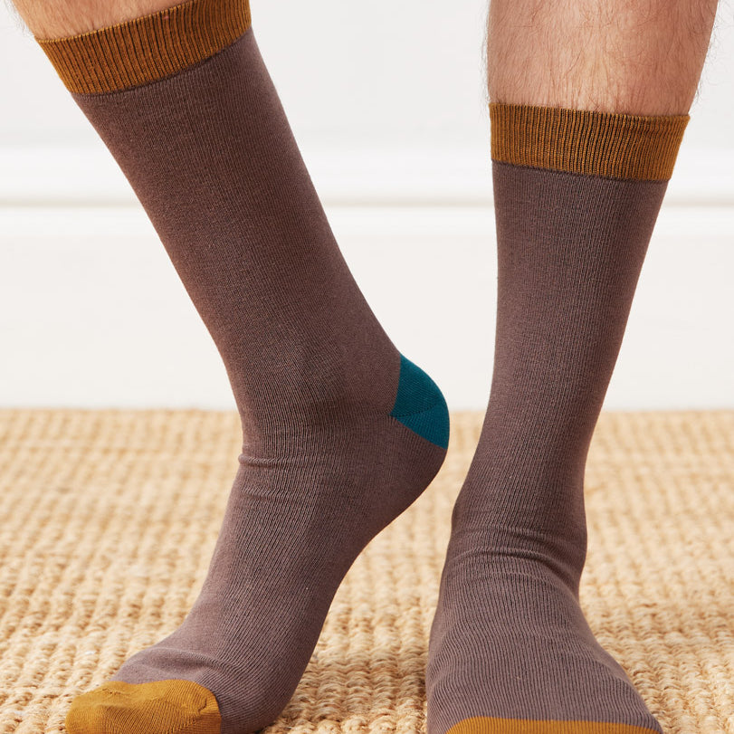 GOTS Organic Cotton Plain Socks