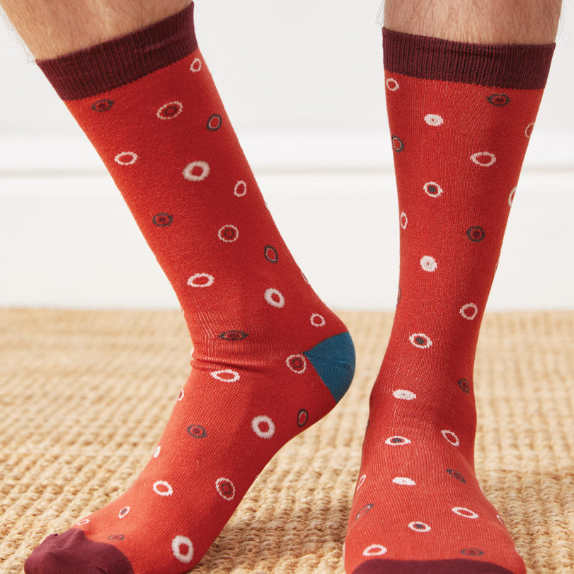 GOTS Organic Cotton Spot Socks