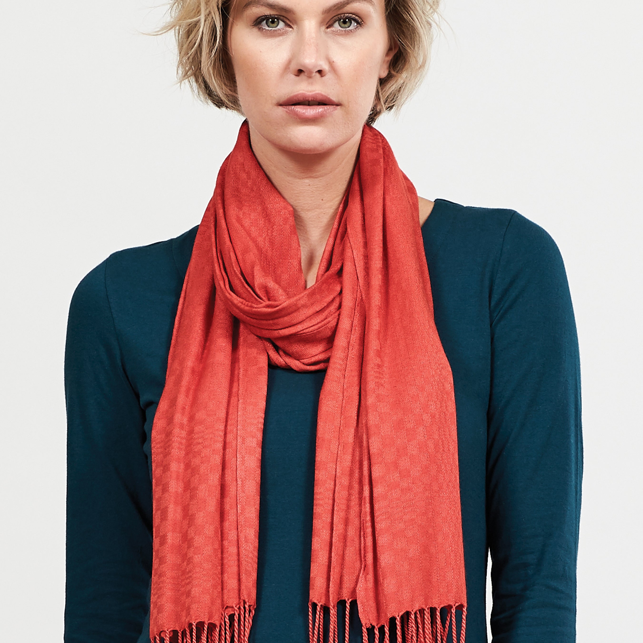 Viscose Tassle Scarf