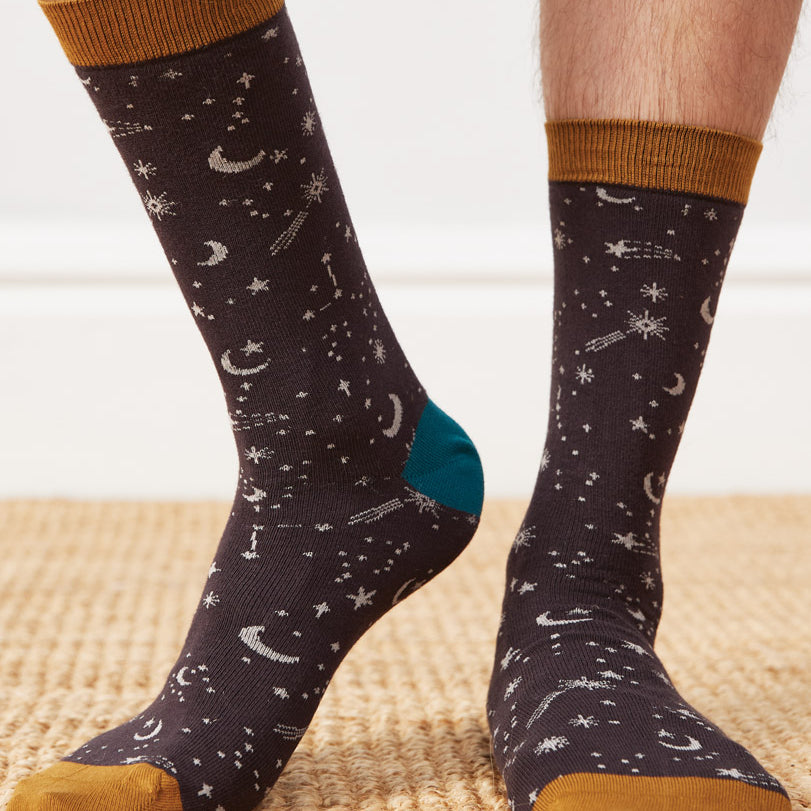 GOTS Organic Cotton Stargazer Socks