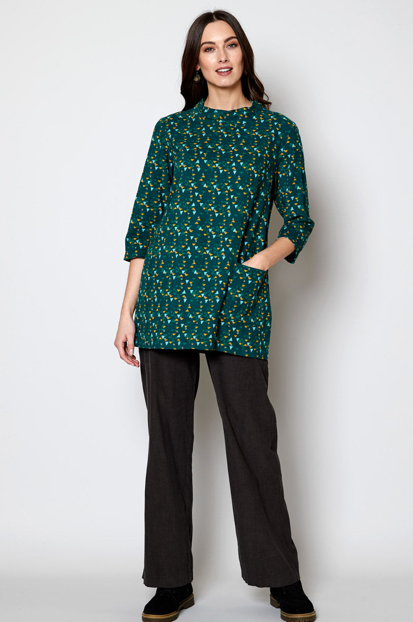 Cotton Cord Tunic Top