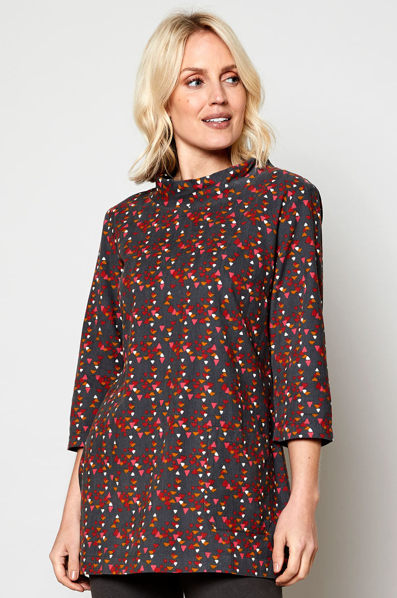 Cotton Cord Tunic Top