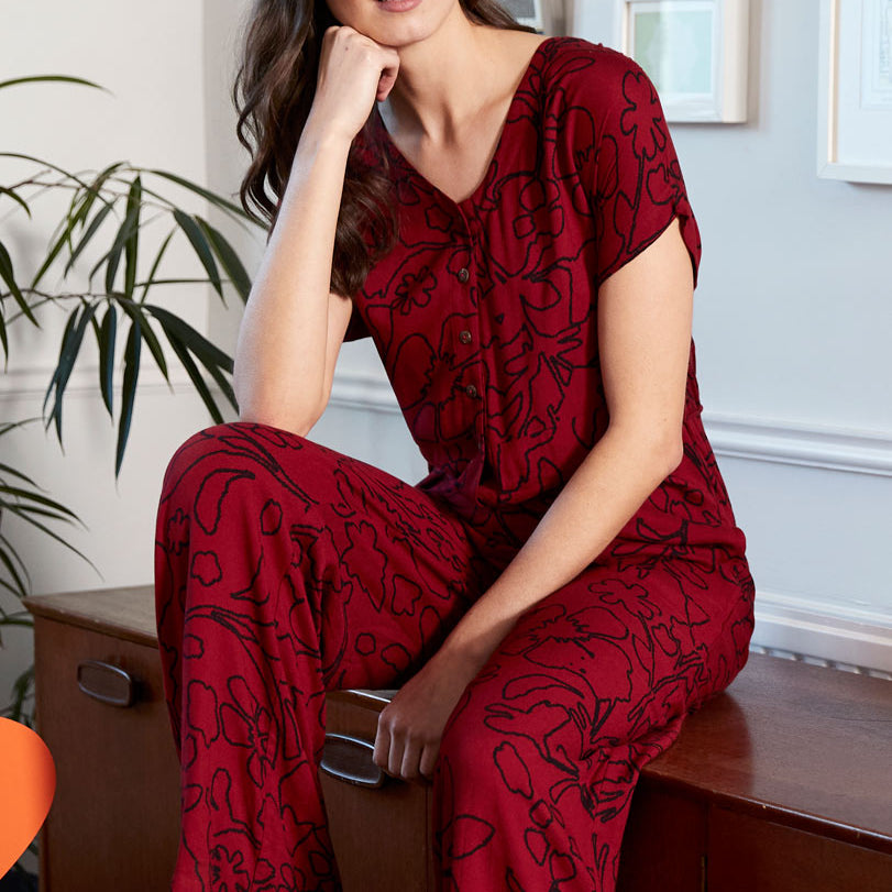Moss Crepe Jumpsuit