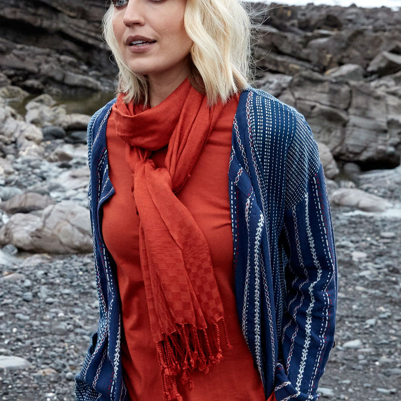 Viscose Tassle Scarf