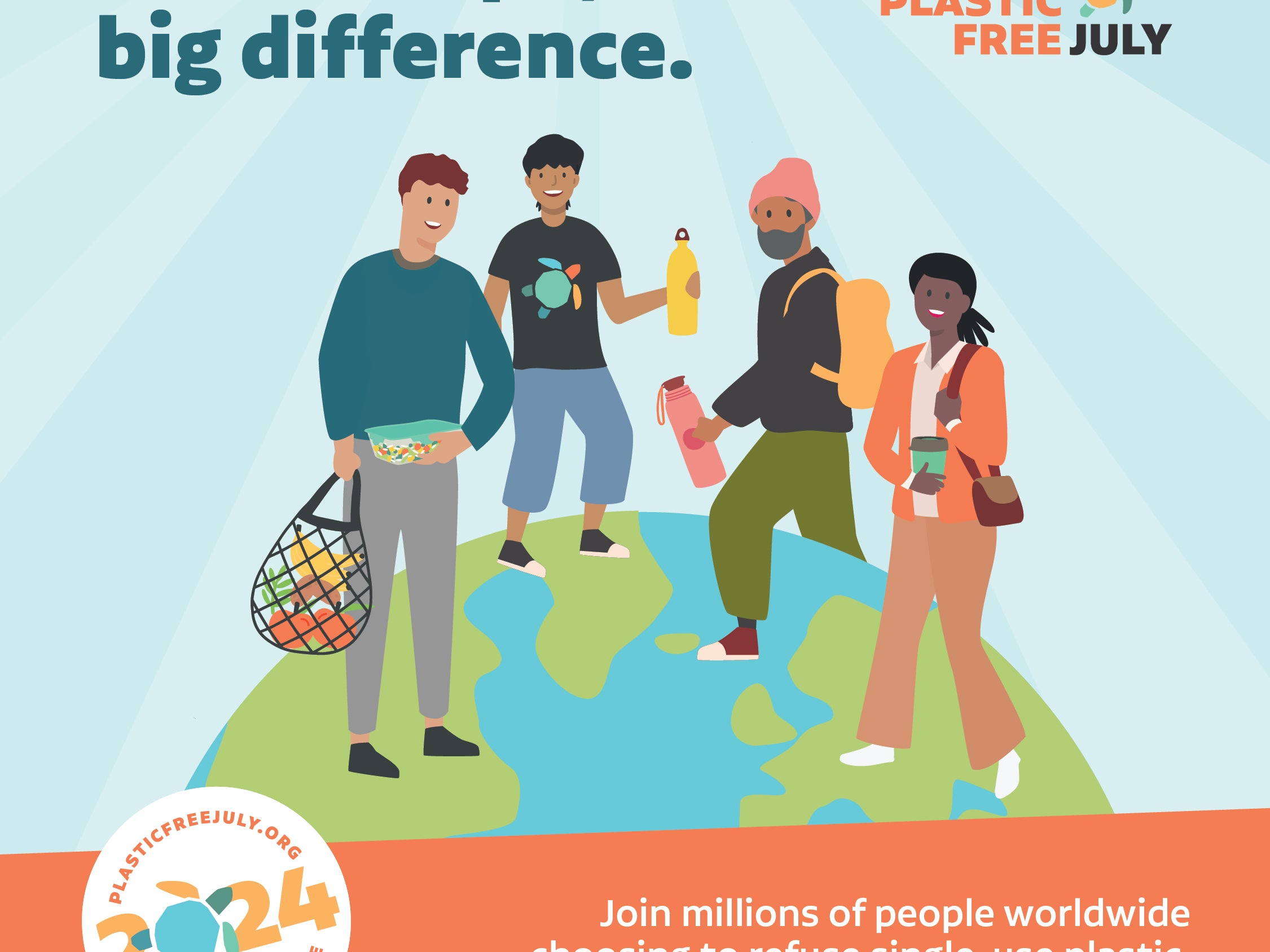 Embrace a Plastic-free July: simple steps for sustainable lifestyle.
