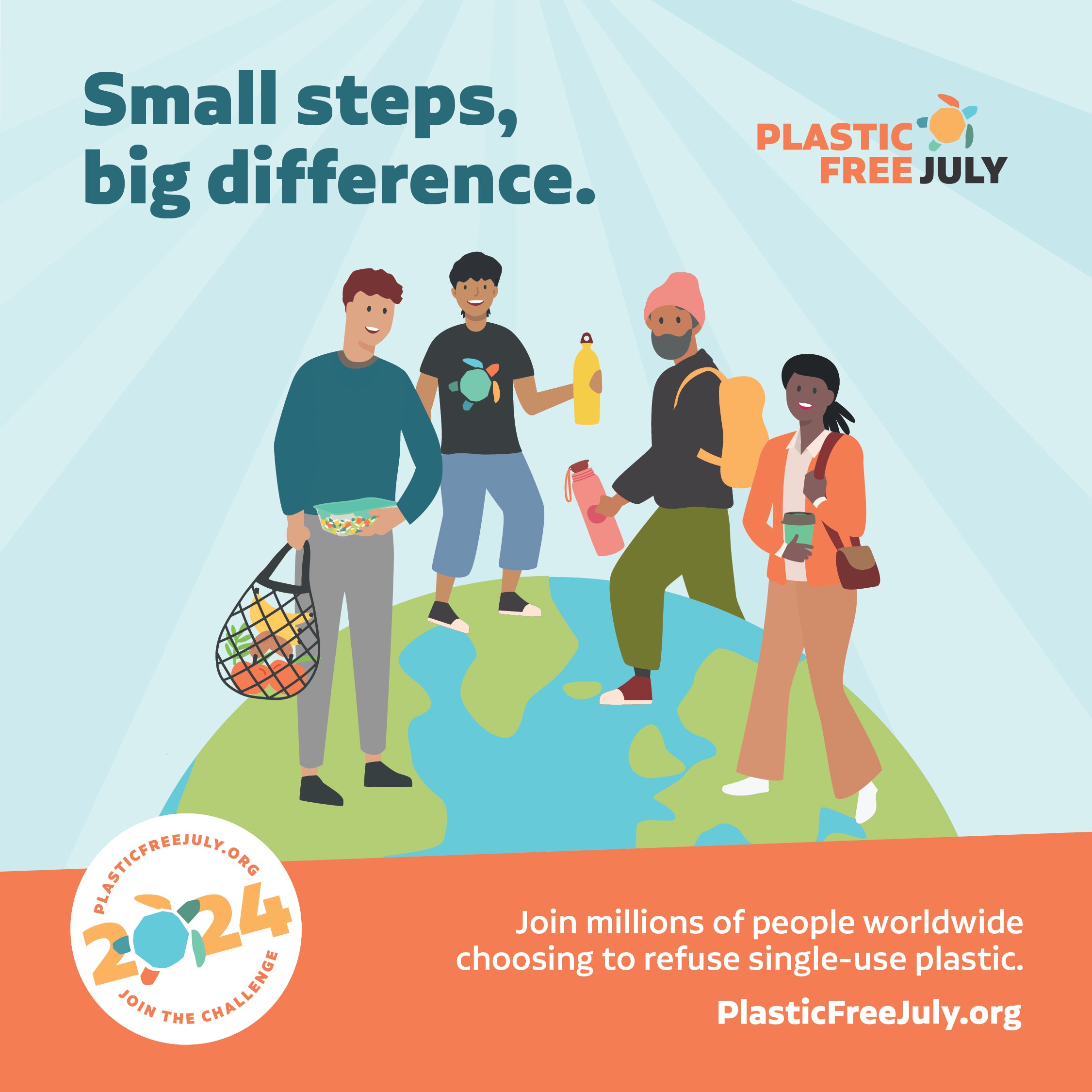 Embrace a Plastic-free July: simple steps for sustainable lifestyle.