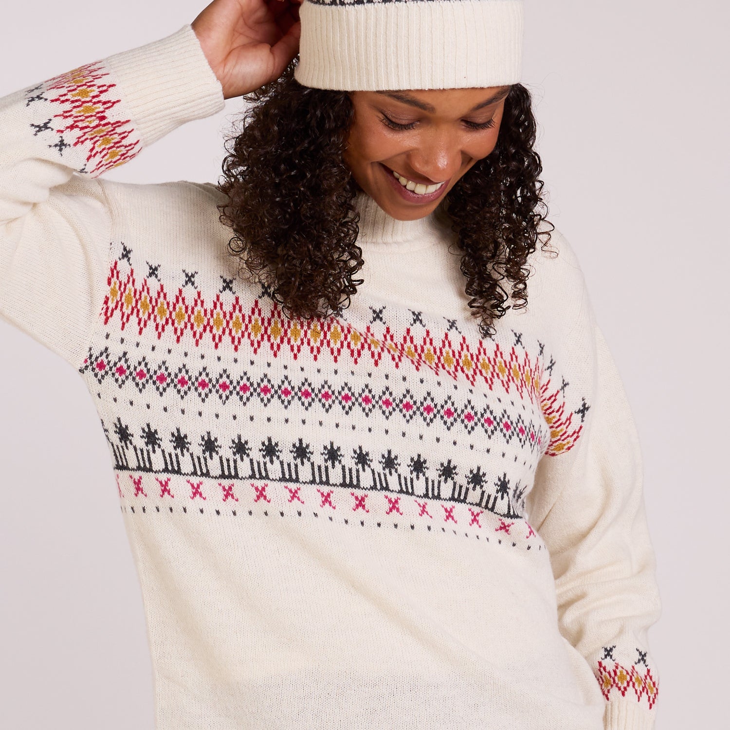 Staying warm with Nomads Knitwear this season.