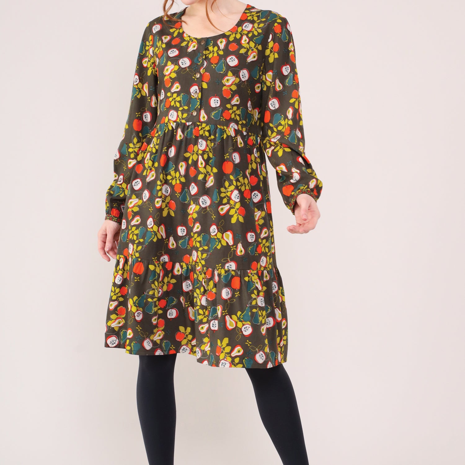 Button Tunic Dress