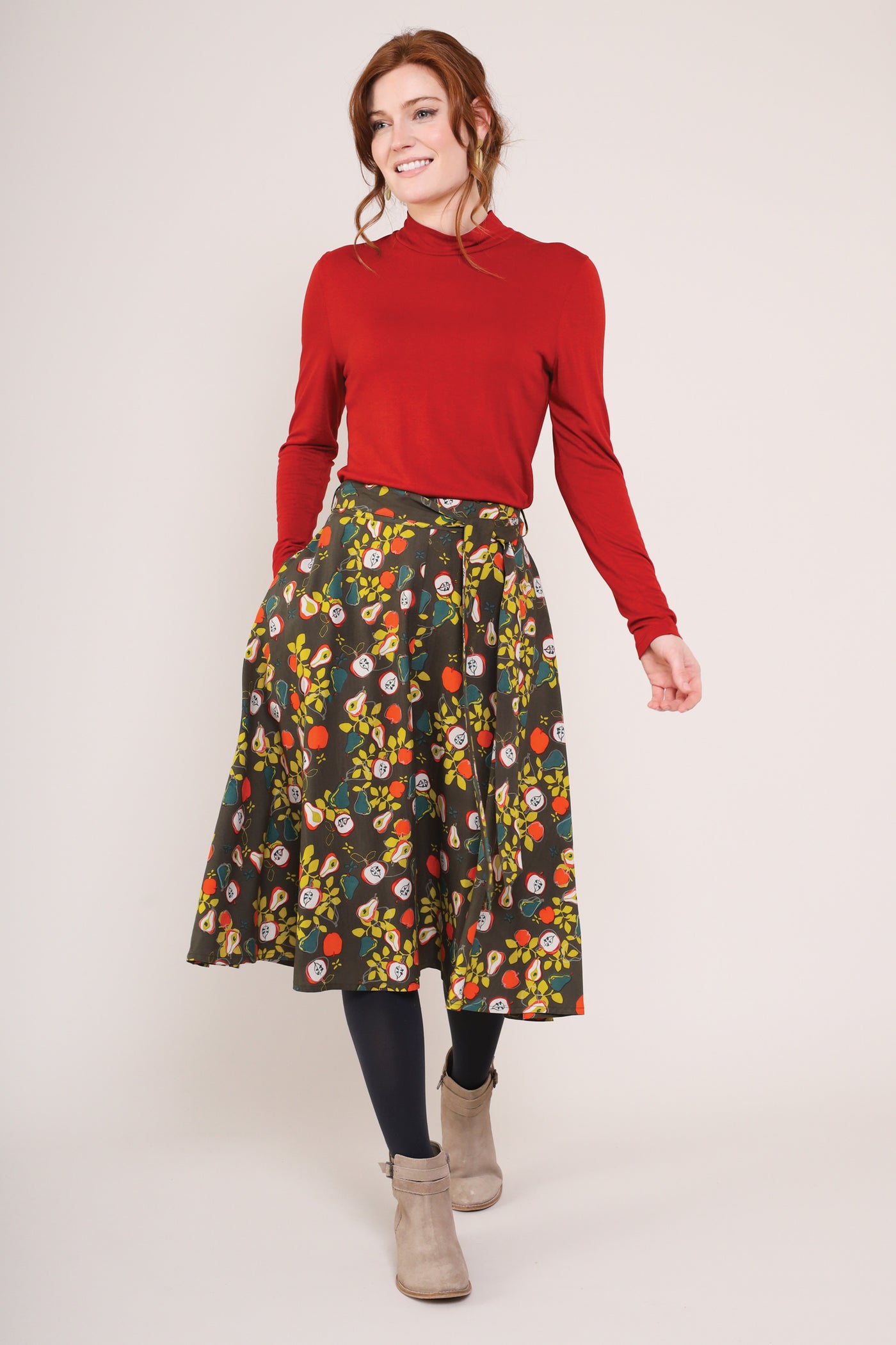 Lenzing™ Ecovero Swing Skirt