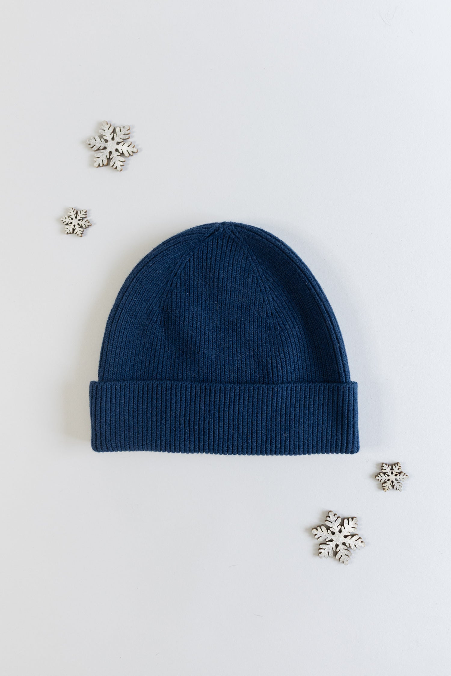 AW25 Plain Knitted Hat - Thunder