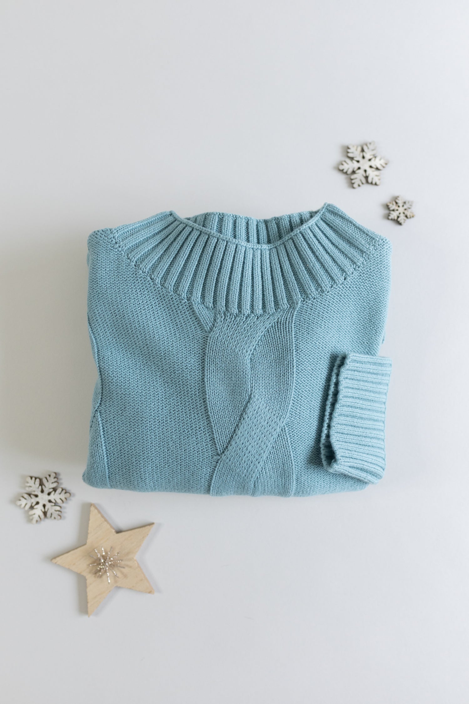 AW25 Cable Knit Jumper - Arctic