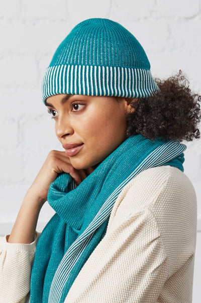 Cosy Knit Bamboo & Cotton Hat