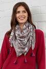 BW0321 Square Tassel Scarf