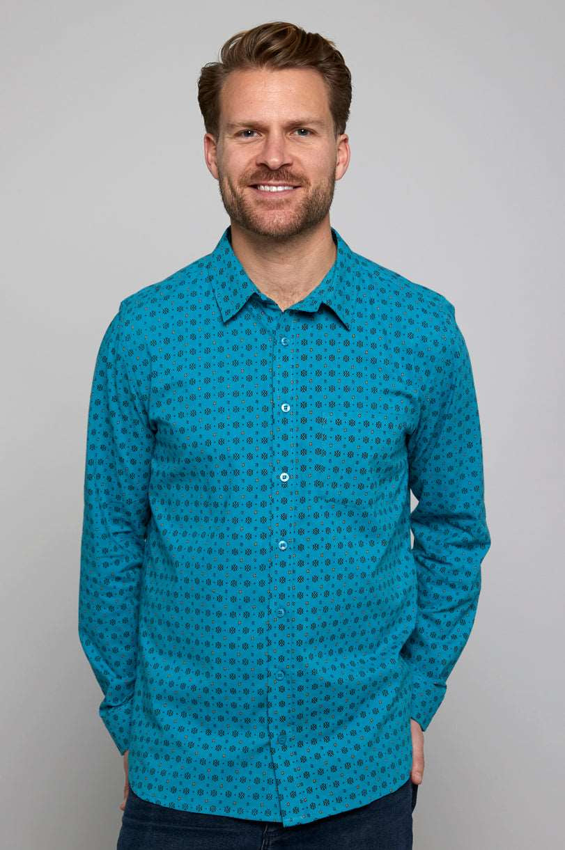 CR9002  Mens Longsleeve Cariad Shirt