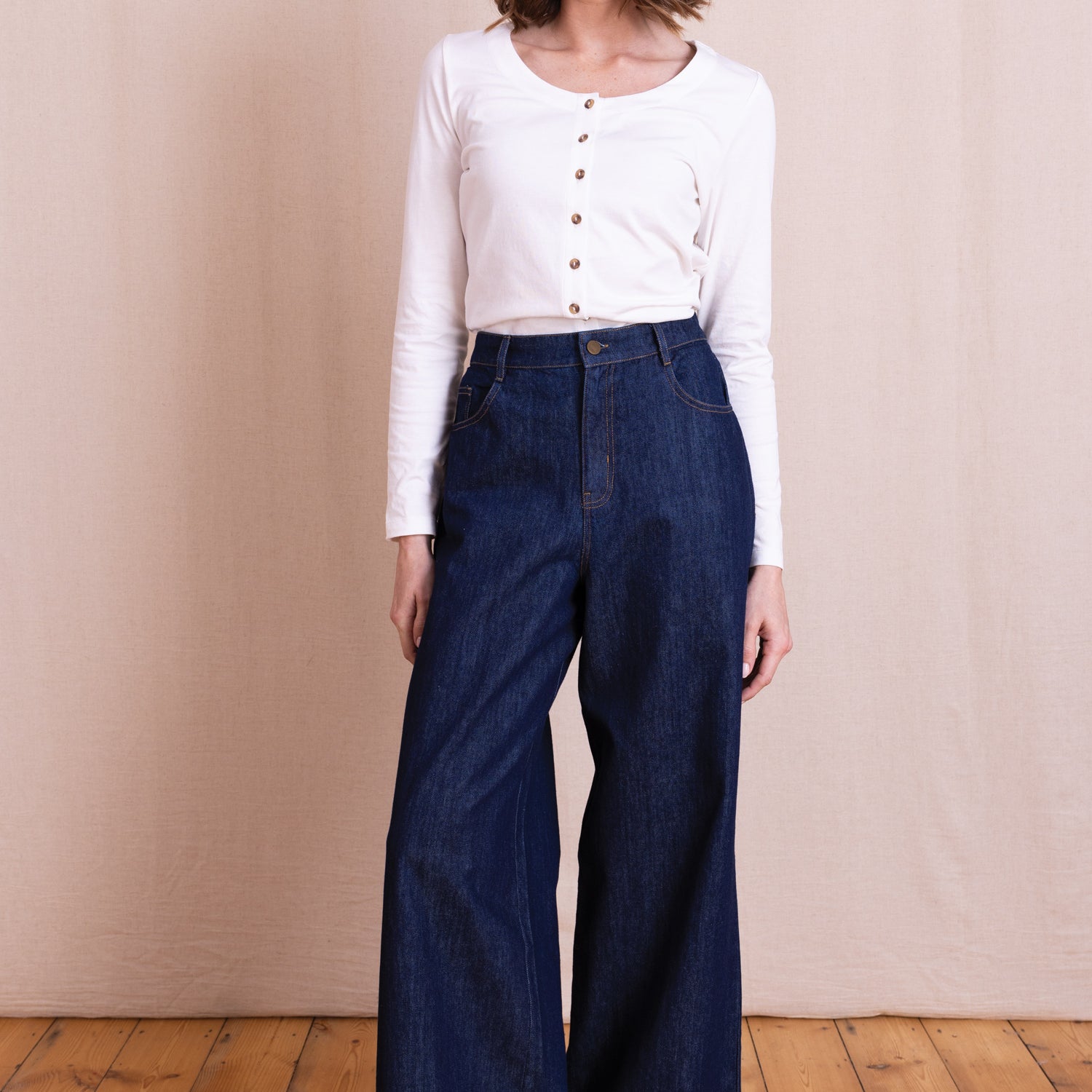 AW26 Wide Leg Jeans - Denim
