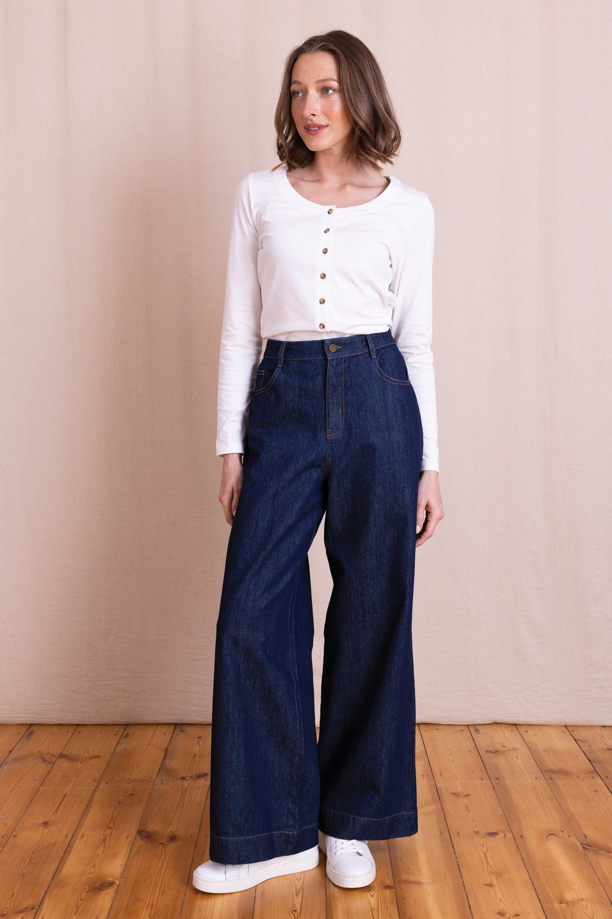 AW26 Wide Leg Jeans - Denim