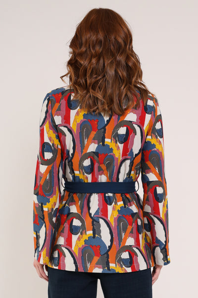 GOTS Organic Cotton Kimono Wrap - Back side
