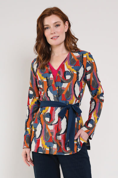 GOTS Organic Cotton Kimono Wrap - Full shown
