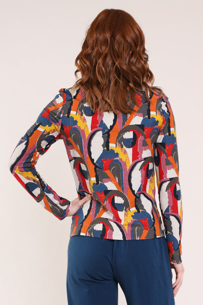 GOTS Organic Cotton Long Sleeve Top - Back side
